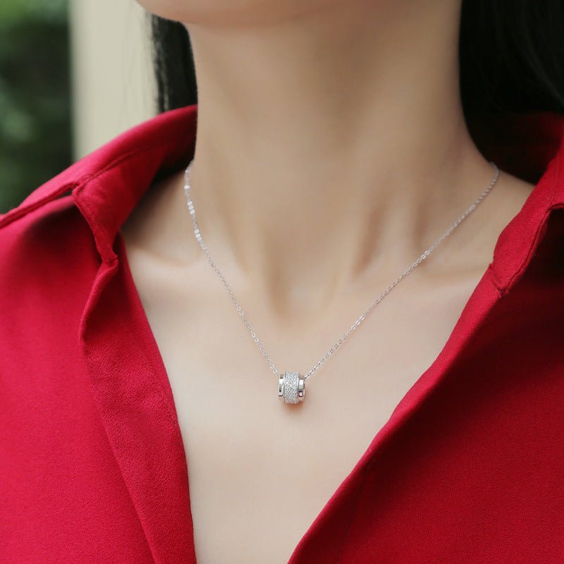 Galaxy Barrel Necklace- Necklace | Prism Drip Jewelry